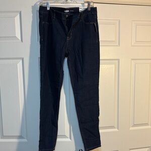 Old Navy Women’s Deep Indigo Skinny Jeans